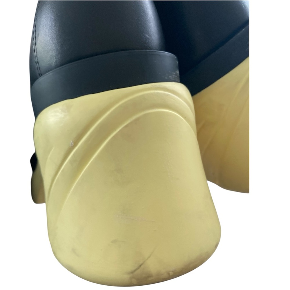 HP  Veneta Black Lemonade ‘Flash’ Platform Chelsea Boot - Picture 5 of 10
